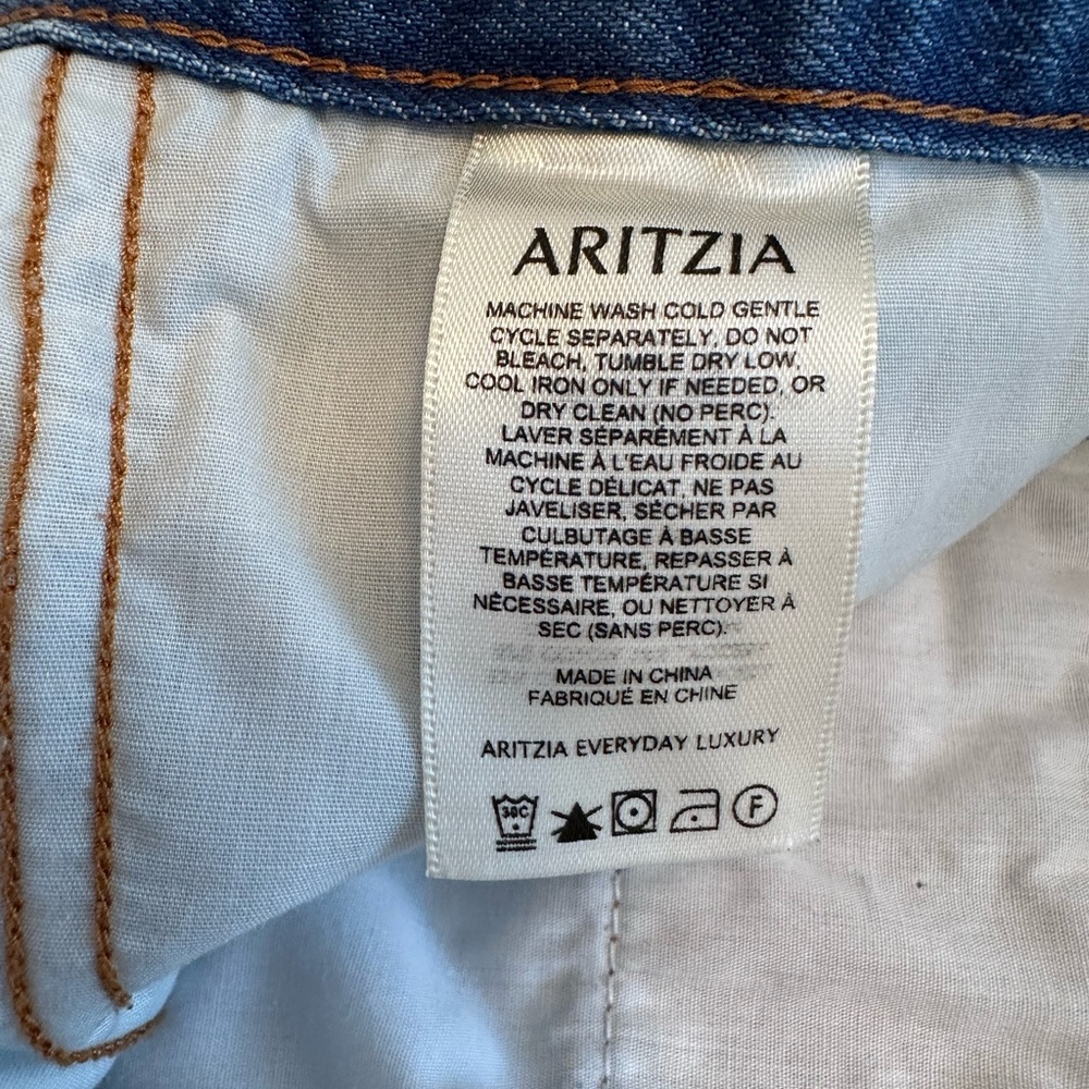 Aritzia Denim Forum The 90’s Millie Hi Rise Cargo Jean size 31 - Picture 9 of 9